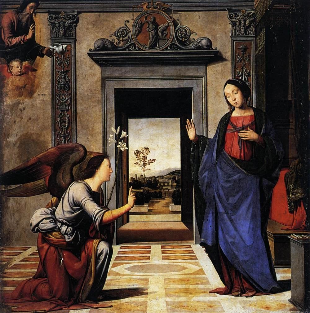 Annunciazione - Cattedrale di Santa Maria Assunta, Volterra, attribuito